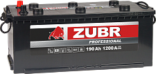 Аккумулятор Zubr Professional (190 Ah) борт